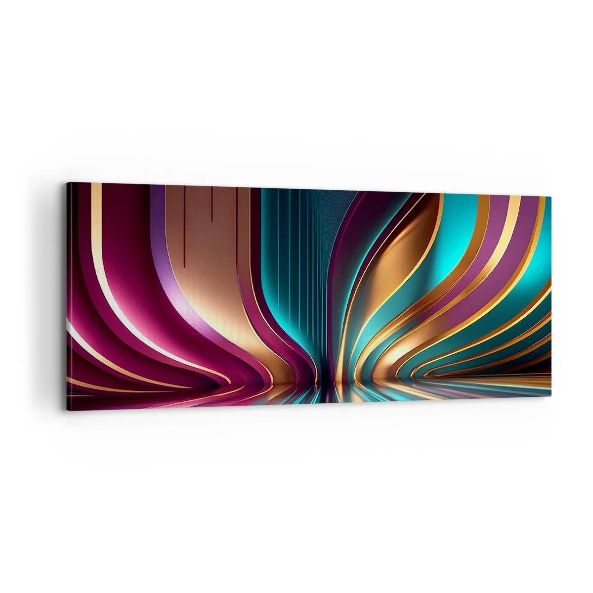 Canvastavla - Bild på duk - Ljusets arkitektur - 100x40 cm