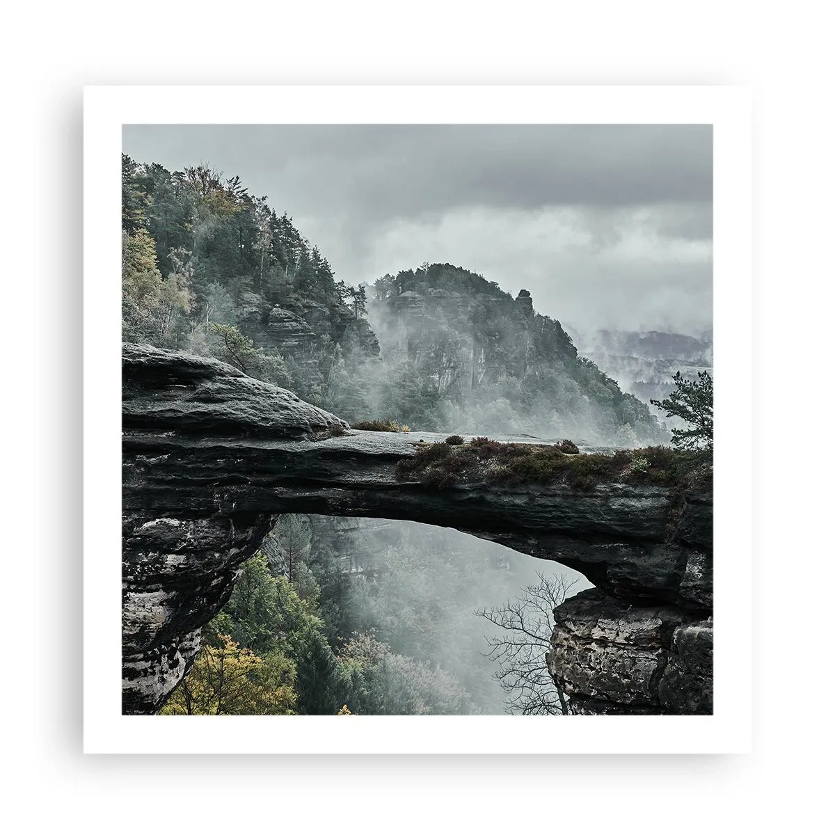 Affisch - Äventyret är på väg att börja - 60x60 cm