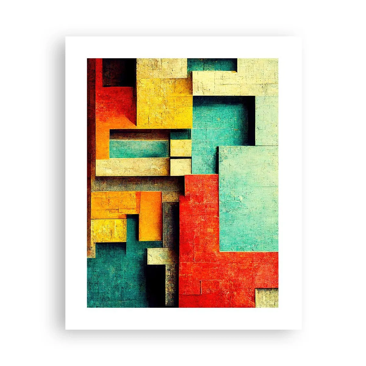 Affisch - Festival av räta vinklar - 40x50 cm