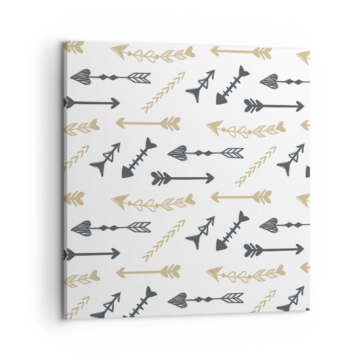 Canvastavla - Bild på duk - Pilbågsskyttens sömn - 50x50 cm