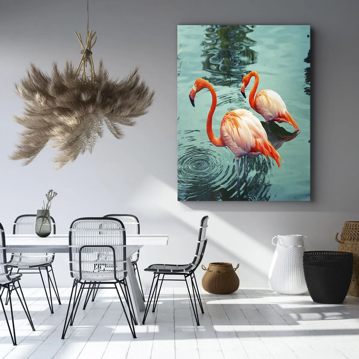 Canvastavla - Bild på duk - Nu är vi på modet - 50x70 cm