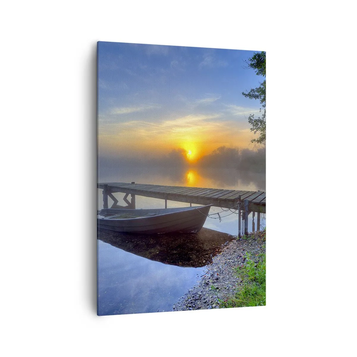 Canvastavla - Bild på duk - Det vanliga förvandlas till det magiska - 70x100 cm