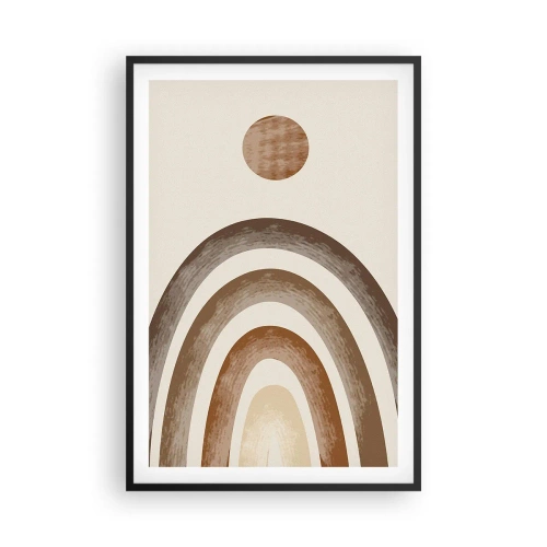 Affisch i svart ram - I den avlägsna galaxen - 61x91 cm