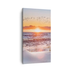 Canvastavla - Bild på duk - Horisontellt landskap - 45x80 cm