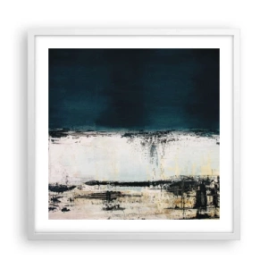 Affisch i vit ram - Horisontell komposition - 50x50 cm