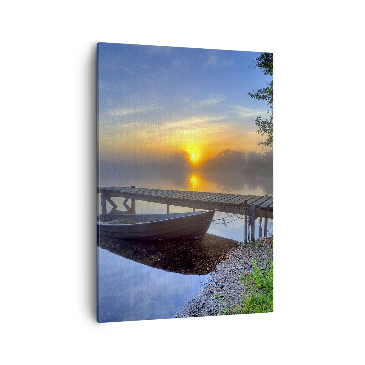 Canvastavla - Bild på duk - Det vanliga förvandlas till det magiska - 50x70 cm