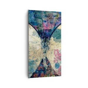 Canvastavla - Bild på duk - Subtil bräcklighet - 65x120 cm