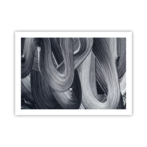 Affisch - Verklighetens flythet - 70x50 cm