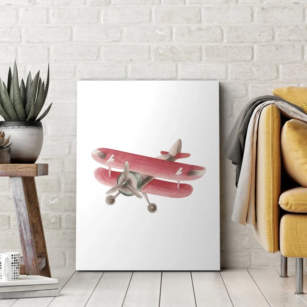 Canvastavla - Bild på duk - Redo att flyga högt - 50x70 cm
