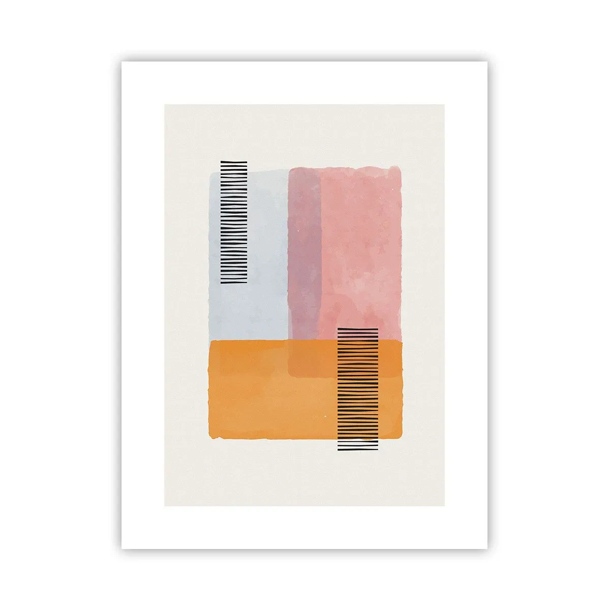 Affisch - Från hörna till hörna - 30x40 cm