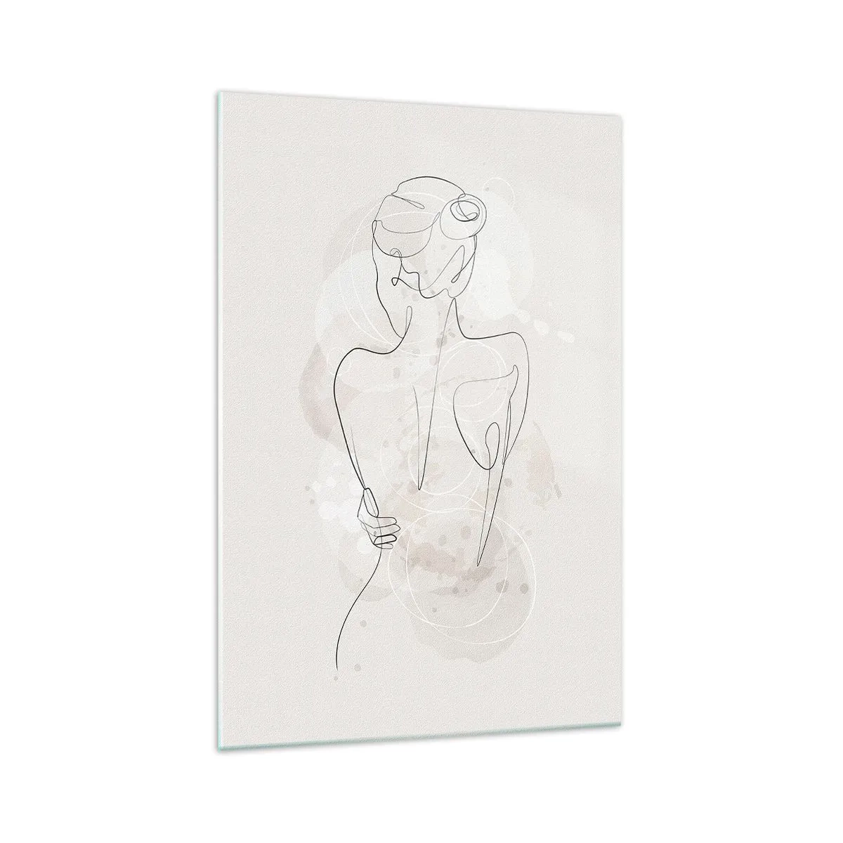 Glastavla - Bild på glas - Som ett känsligt instrument - 70x100 cm