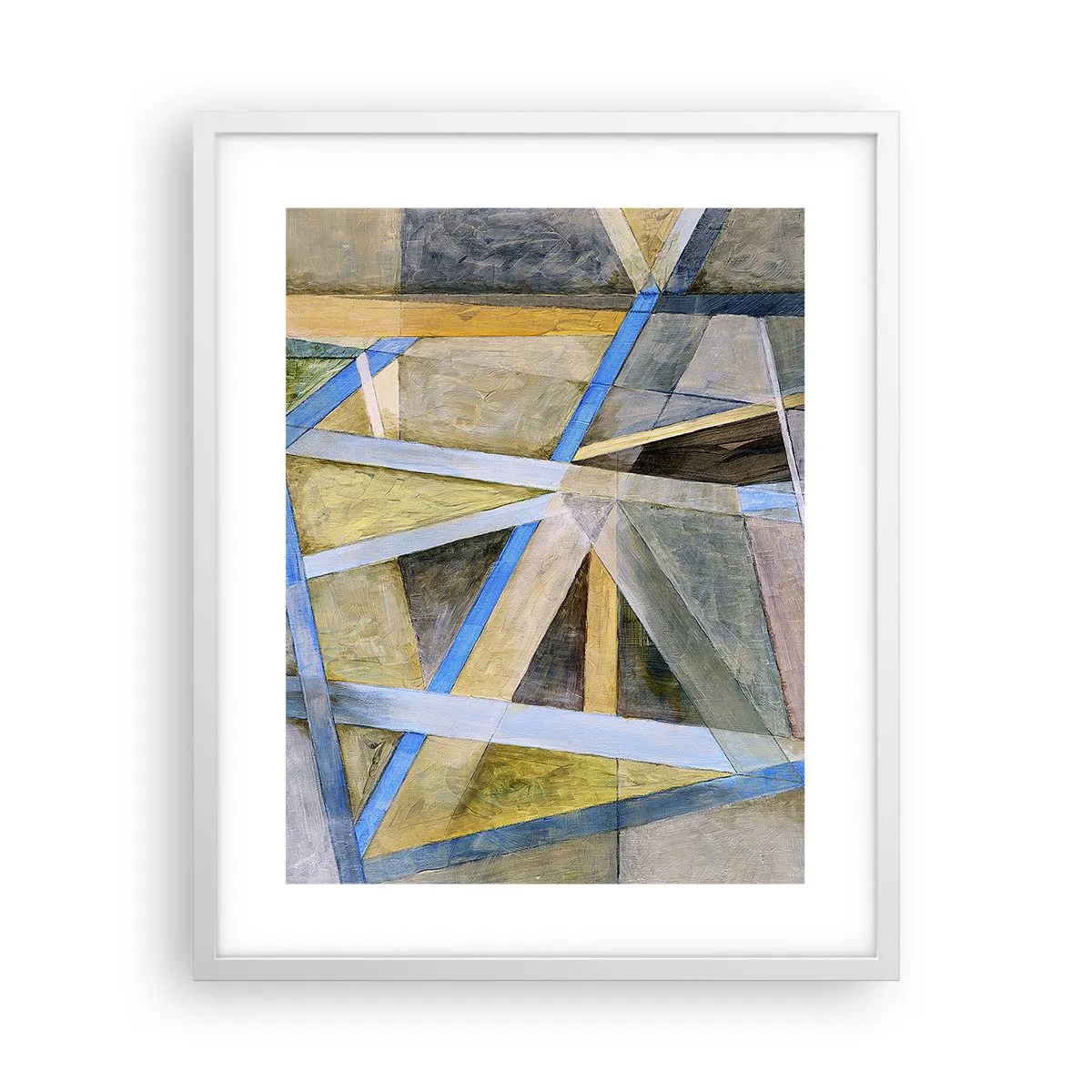 Affisch i vit ram - Rakt fram eller diagonalt? - 40x50 cm