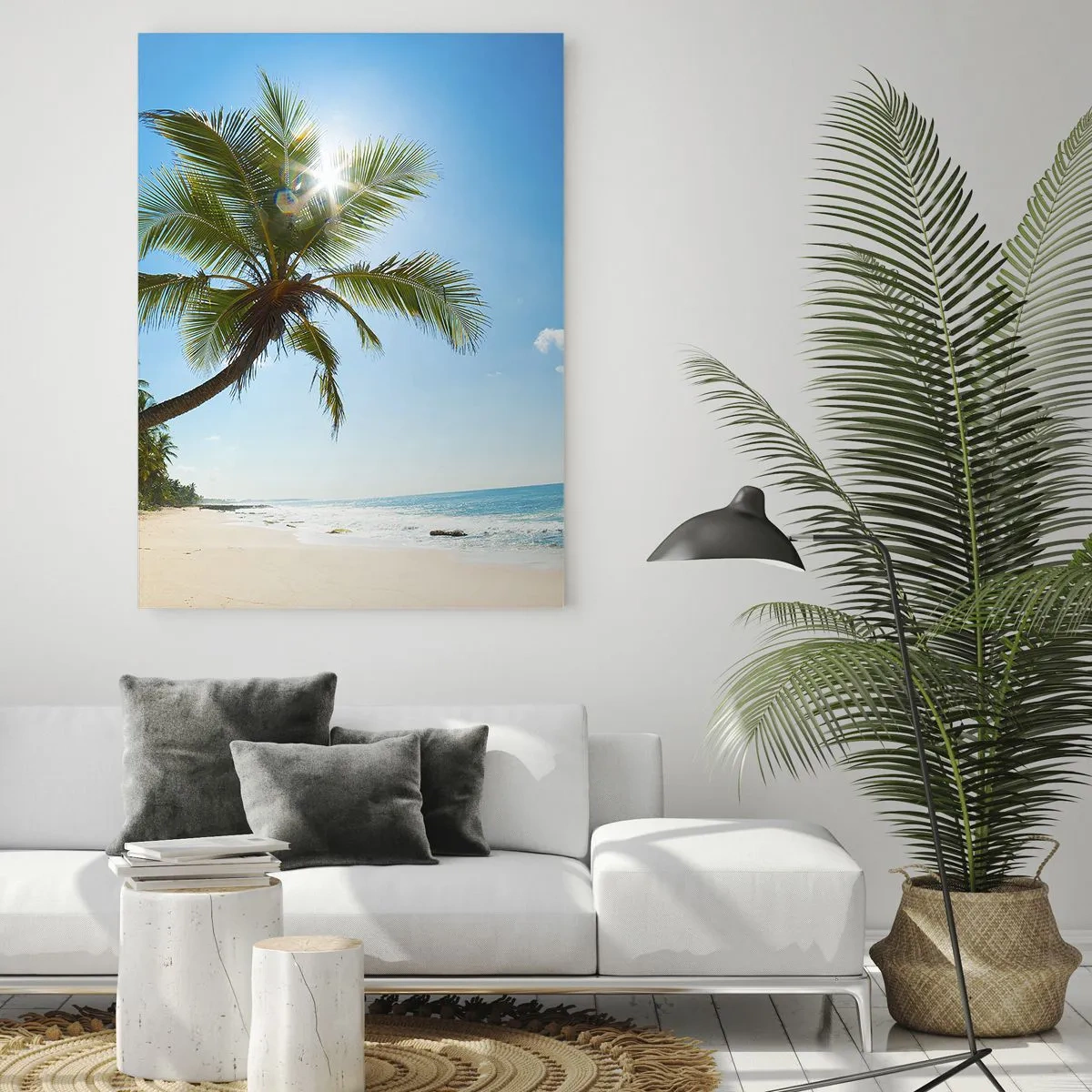 Glastavla - Bild på glas - Visa inte för någon - 70x100 cm