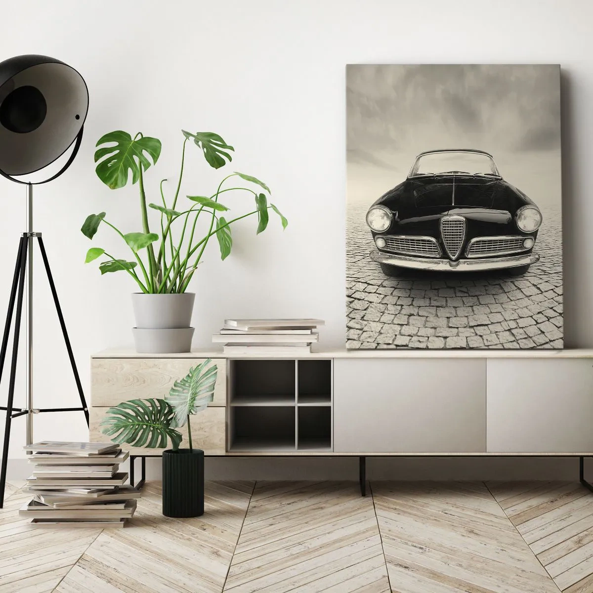 Canvastavla - Bild på duk - Hur kan man inte älska mig? - 45x80 cm