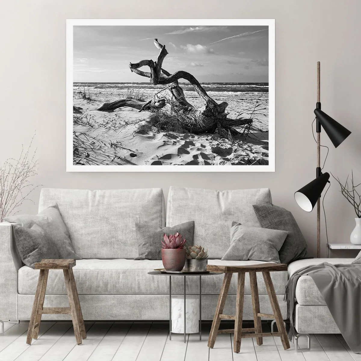 Affisch - Havets skulptur - 70x50 cm