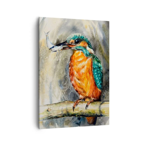 Canvastavla - Bild på duk - Naturens lagar - 50x70 cm
