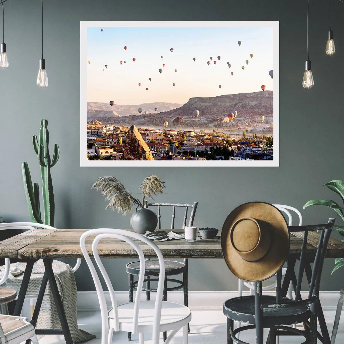 Affisch - Som båtar på himlen - 91x61 cm