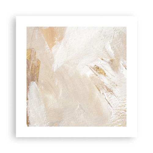 Affisch - Pastellfärgad komposition - 40x40 cm