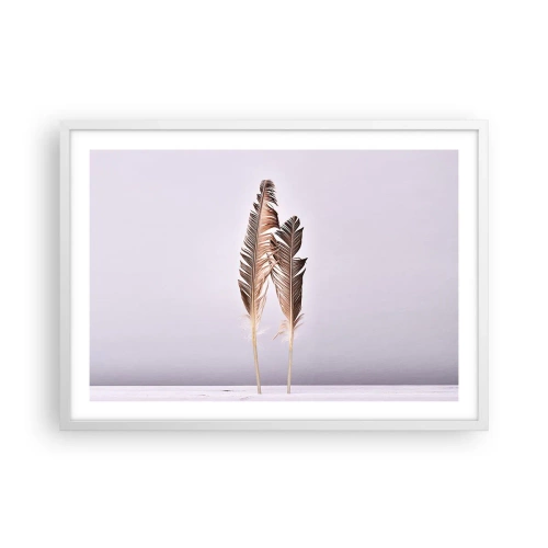 Affisch i vit ram - Mot intet - 70x50 cm