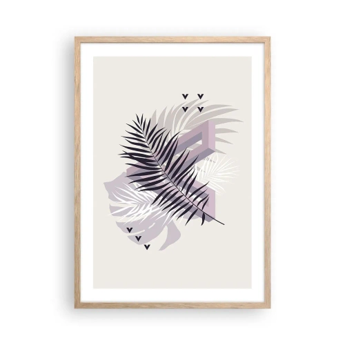 Affisch i ram av ljusek - Skuggans skugga - 50x70 cm