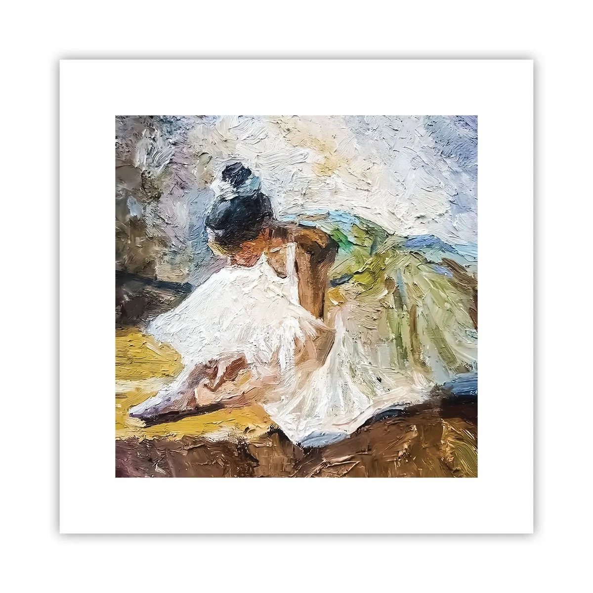 Affisch - Från Degas tavla - 30x30 cm
