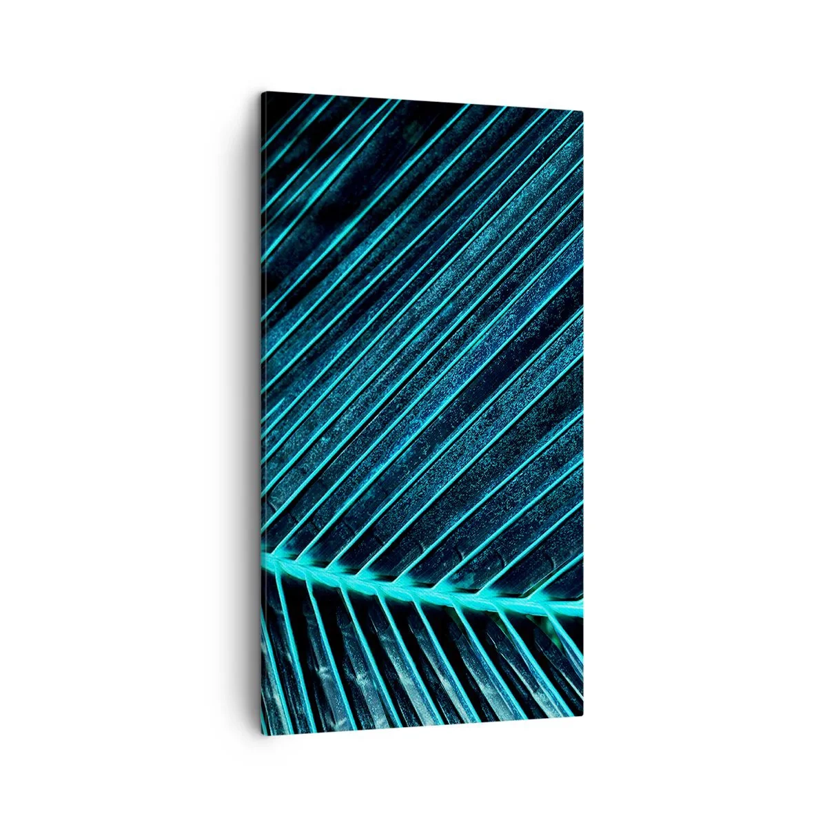 Canvastavla - Bild på duk - Grön textur - 45x80 cm