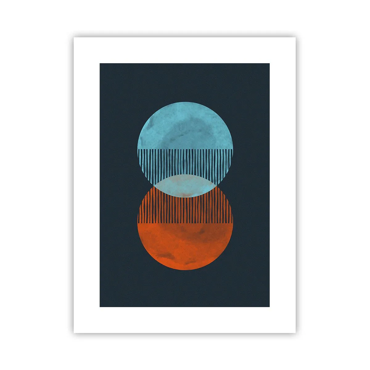 Affisch - Astronomisk fantasi - 30x40 cm