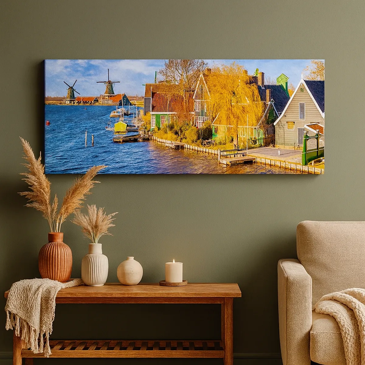 Canvastavla - Bild på duk - Ingen ändring sedan århundraden - 30x30 cm