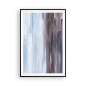 Affisch i svart ram - Element: vatten - 61x91 cm