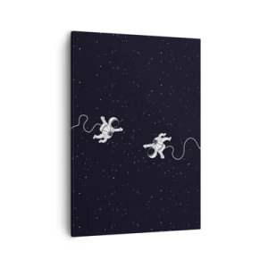 Canvastavla - Bild på duk - Rymddans - 50x70 cm