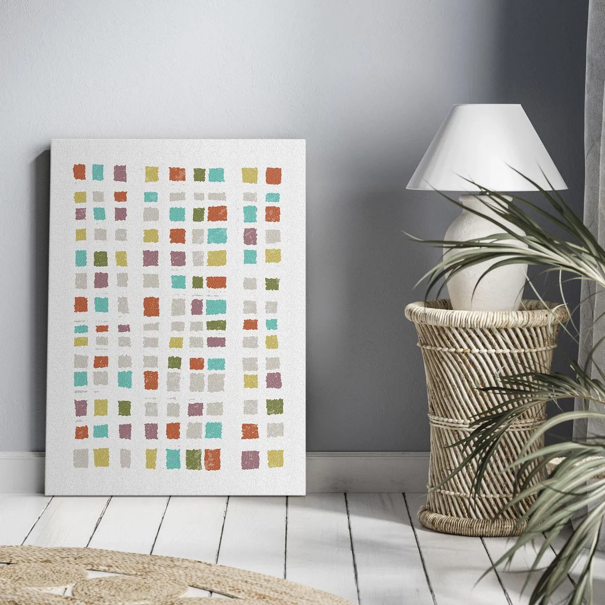 Canvastavla - Bild på duk - Ett okänt spel - 70x100 cm