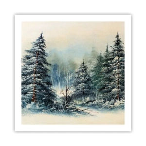 Affisch - Redo för Julen - 60x60 cm