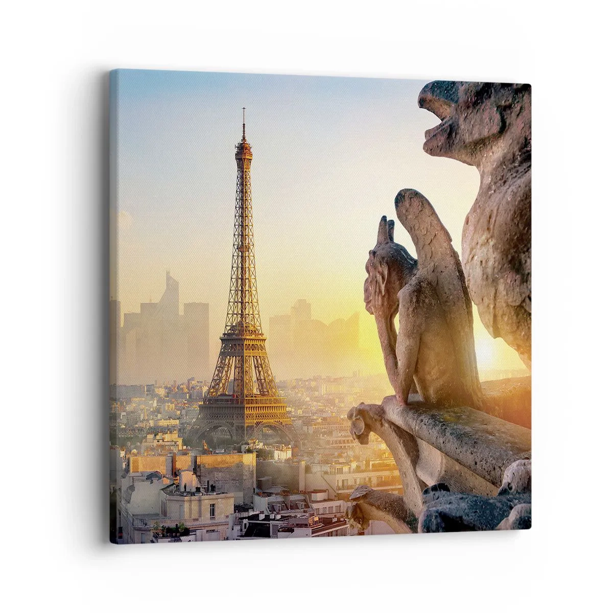 Canvastavla - Bild på duk - En hel del har ändrats… - 40x40 cm