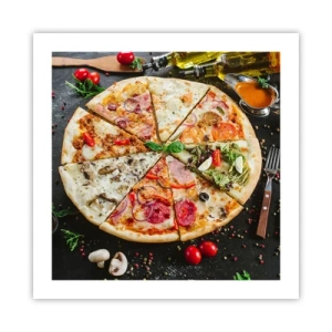 Affisch - Smakurval - 50x50 cm