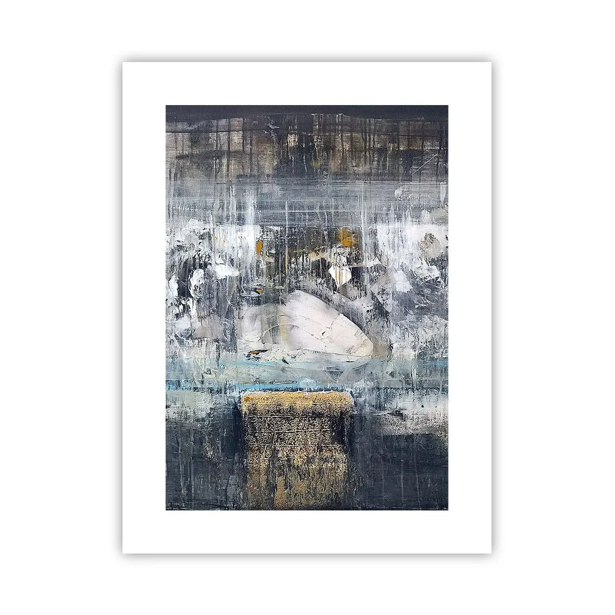 Affisch - På is och klumpar - 30x40 cm