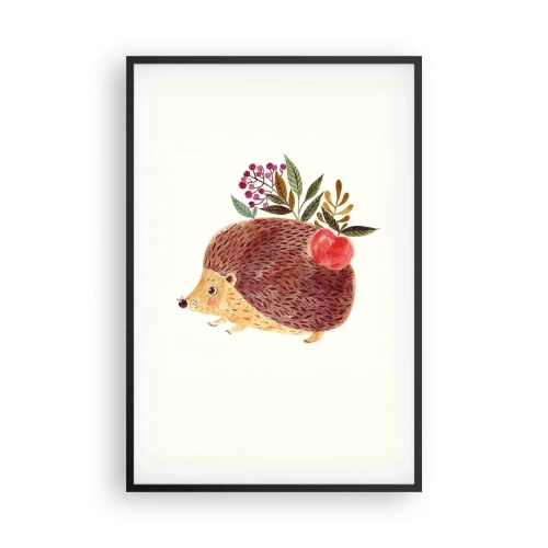 Affisch i svart ram - Och du gillar mig redan - 61x91 cm