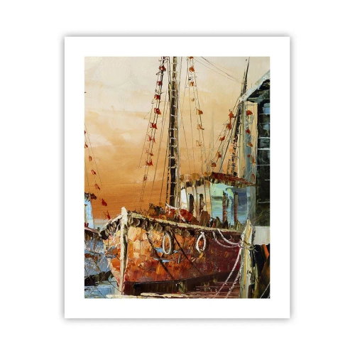 Affisch - Lugn hemresa - 40x50 cm