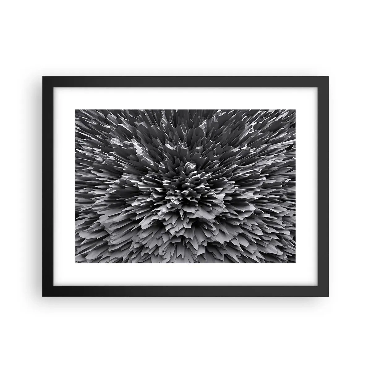 Affisch i svart ram - Det kan inte bli vassare än så här - 40x30 cm