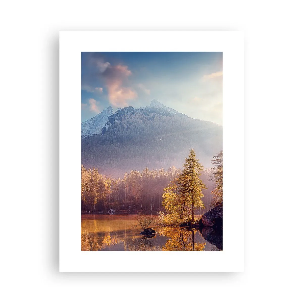 Affisch - I berg och dalar - 30x40 cm