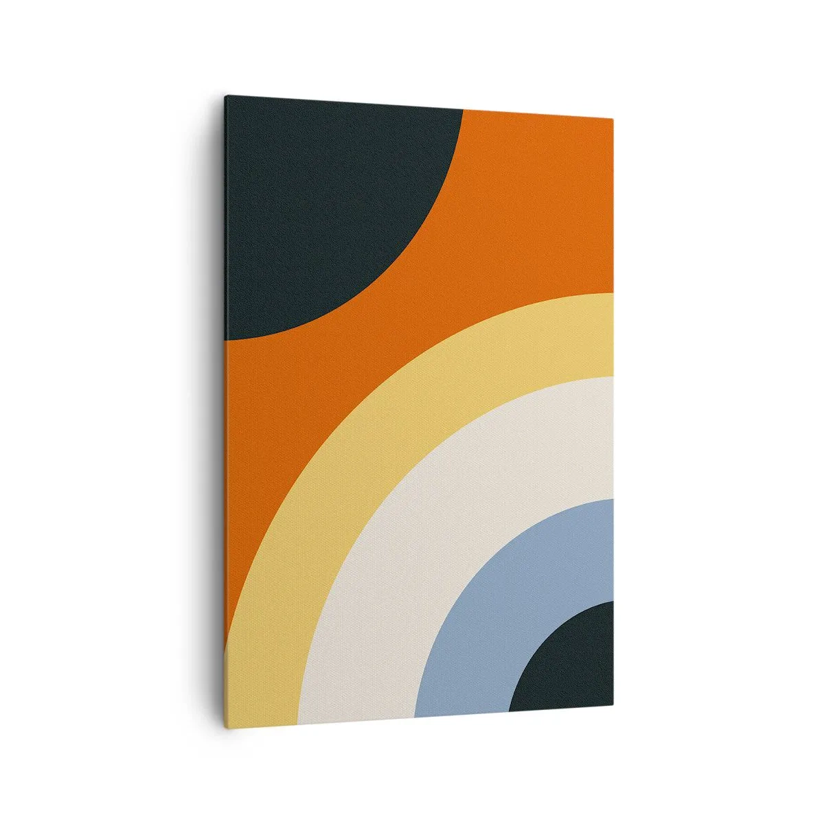 Canvastavla - Bild på duk - Mot varandra - 70x100 cm