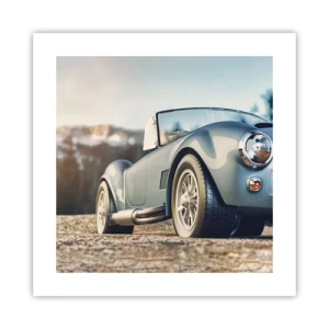 Affisch - Det är stilen som räknas - 40x40 cm