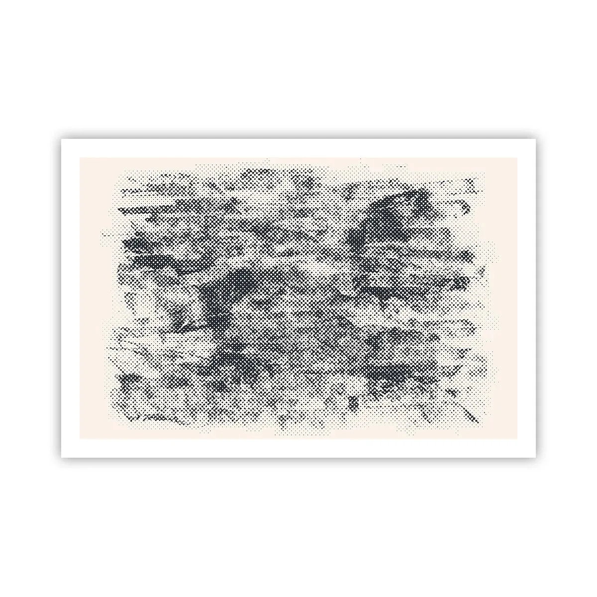 Affisch - Dimmig komposition - 91x61 cm