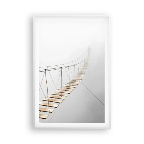 Affisch i vit ram - Vart leder den dig? - 61x91 cm