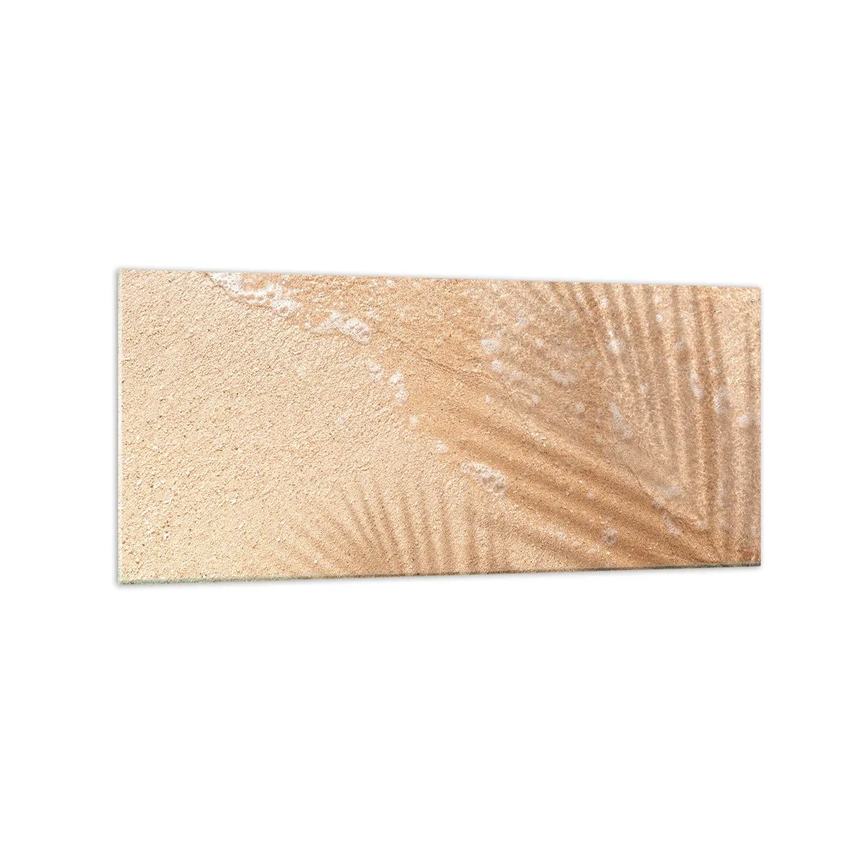 Glastavla - Bild på glas - Heta sommarens skugga - 120x50 cm