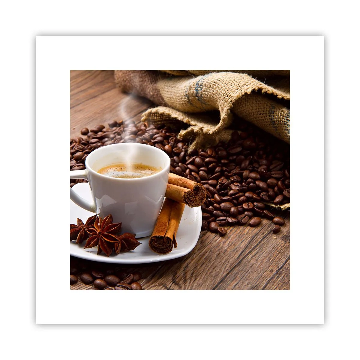 Affisch - Rotsmak och -arom - 30x30 cm