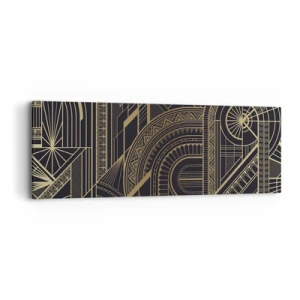 Canvastavla - Bild på duk - Koncept, idéer, planer - 90x30 cm