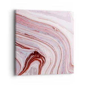 Canvastavla - Bild på duk - Rakt fram, sedan neråt åt höger - 40x40 cm