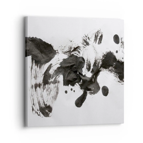 Canvastavla - Bild på duk - En metod i galenskap? - 30x30 cm