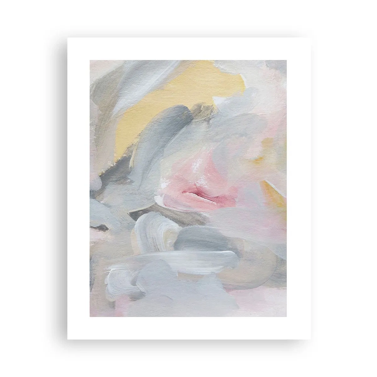 Affisch - I en pastellfärgad värld - 40x50 cm