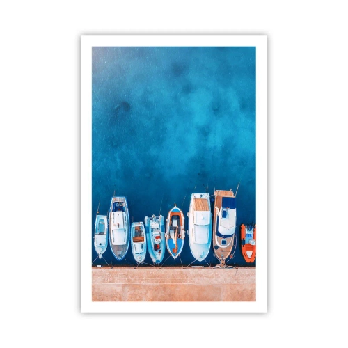 Affisch - I en rad - 61x91 cm